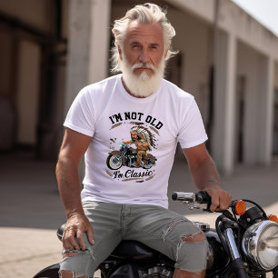 T-shirt Vibes vintages : Je ne suis pas vieux I'Classic Mo