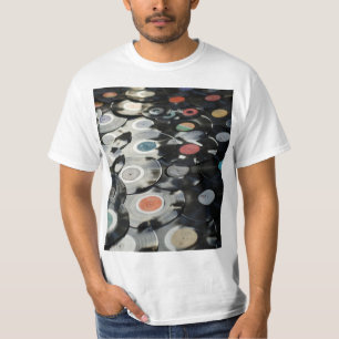 T-shirt Vibes vintages : Retro Vinyl Record Collection Hom