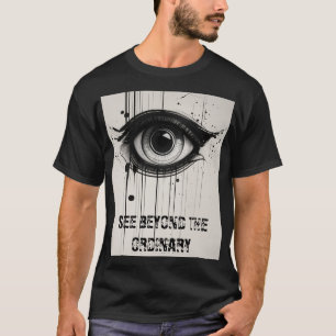 T-shirt "Vibes Visionnaires : L'oeil Abstrait"