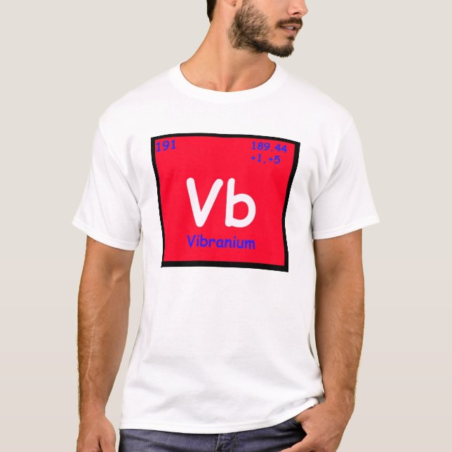 T-shirt Vibranium (Devant)