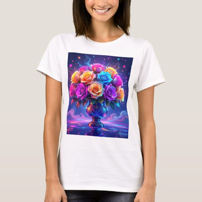 T-shirt Vibrant Bouquet (Devant)