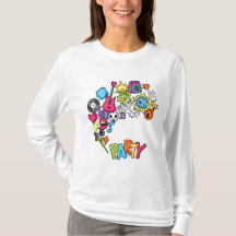 Vibrant Kawaii Music Party Doodart
