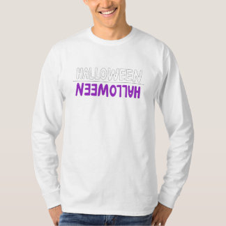 T-shirt Vibrant Purple Halloween Whimsical Sens Texte