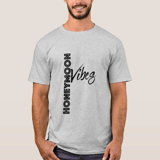T-shirt Vibraphone de lune de miel chic (Devant)