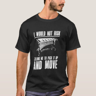 T-shirt Vibraphone Groupe de Marches Fosse Instrument Vibr