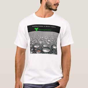 T-shirt Vibrations de renouvellement. Forte pluie calmante