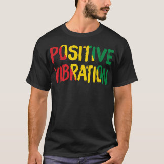 T-shirt Vibrations positives Vibes Rasta Reggae Jamaïque