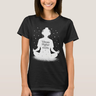 T-shirt Vibrer une fréquence supérieure de 432 Hz