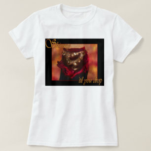 T-shirt Vibrez 'jusqu'à ce que vous laissiez tomber le