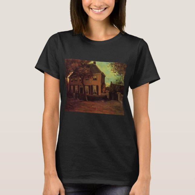 T-shirt Vicarage à Nuenen par Vincent van Gogh (Devant)
