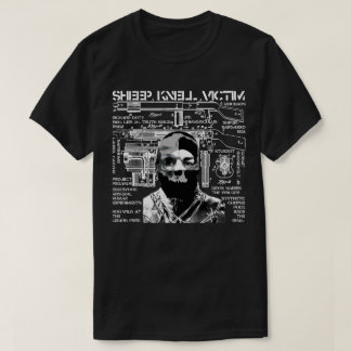 T-shirt Victime de Sheep Knell - Alan S. Tofighi