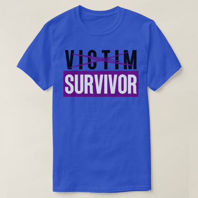 T-shirt Victime du survivant 9 (Design devant)