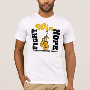 T-shirt Victoire d'espoir de combat - Cancer de