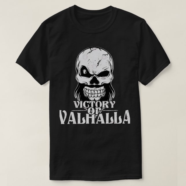 T-shirt Victoire ou Valhalla 10 (Design devant)
