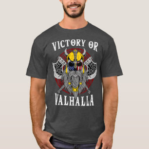 T-shirt Victoire ou Valhalla Viking 9