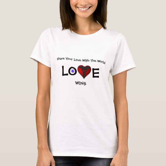 T-shirt Victoires d'amour (Devant)