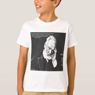 T-shirt Victor Hugo & Happiness Citation Cadeaux Tee - shi