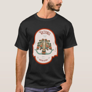 T-shirt Victoria BC Thunderbird Art Pacifique Nord-Ouest N