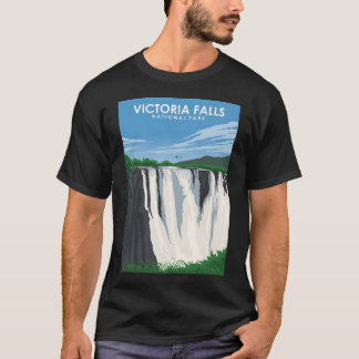 T-shirt Victoria Falls National Park Zambie Africa Travel