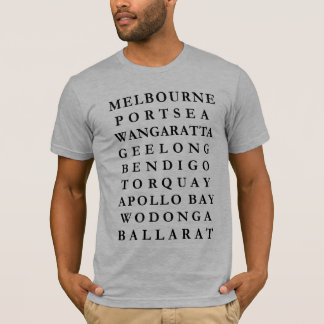 T-SHIRT VICTORIENS VILLES