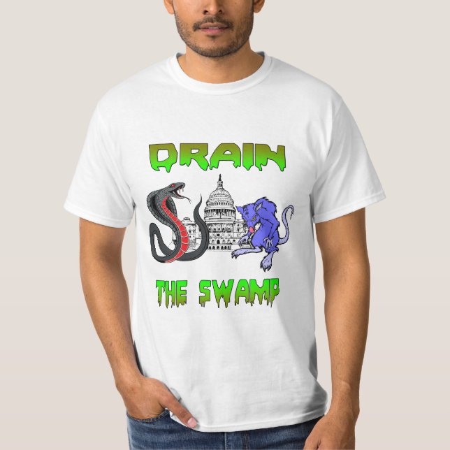 T-SHIRT VIDANGEZ LA CHEMISE DE MARAIS (Devant)