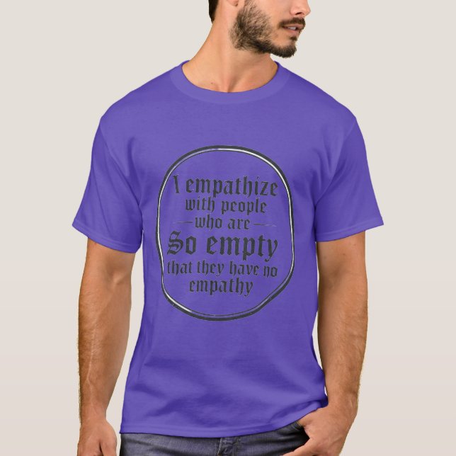 T-shirt Vide  (Devant)