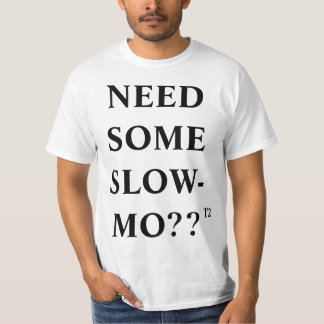 T-shirt Vidéo animée lente