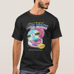 T-shirt Vidéo de nuit LaserDisc Vidéo de nuit 80s 90s Tech