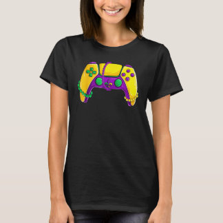 T-shirt Video Game Beads Kids Mardi Gras Shirts, Gamer Boy