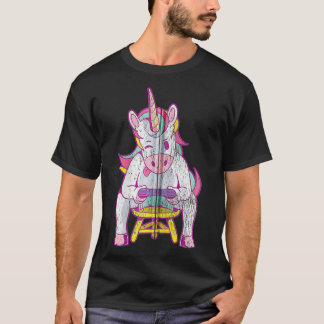 T-shirt Video Game Unicorn Gift For Boys Zip 