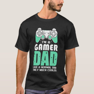 T-shirt Vidéo Gamer Daddy Daddy Daddy Jouer Je suis Un Gam