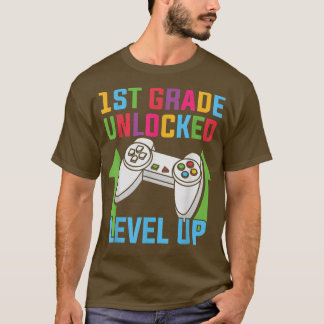 T-shirt VIDEO GAMER Diplômé Enseignant Jour Dernier Sc