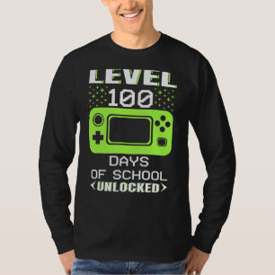 T-shirt Video Gamer Étudiant 100ème Jour Enseignant 100 Jo