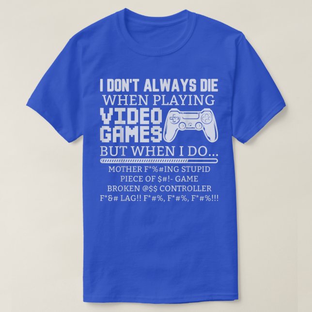 T-SHIRT VIDEO GAMES  (Design devant)