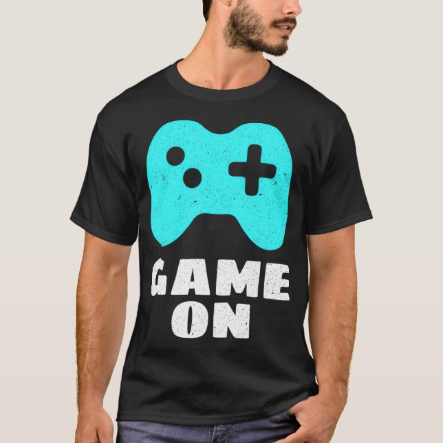T-shirt Vidéo Jeu sur cadeau pour garçons et hommes (Devant)