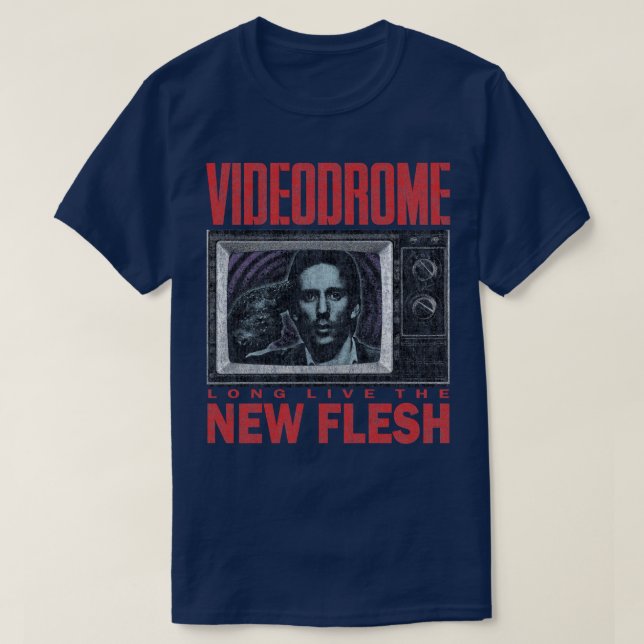T-shirt Vidéodrome DÉTRUIT 2 (Design devant)