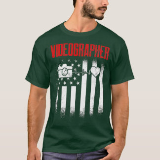 T-shirt Vidéographe Info Vidéographie Filmmaker Cadeau