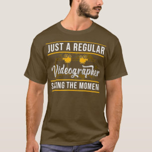 T-shirt Vidéographe Sauvegarder Vidéographie Cinéaste Cade