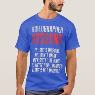 T-shirt Vidéographe Vidéographie de travail cinéaste Cadea