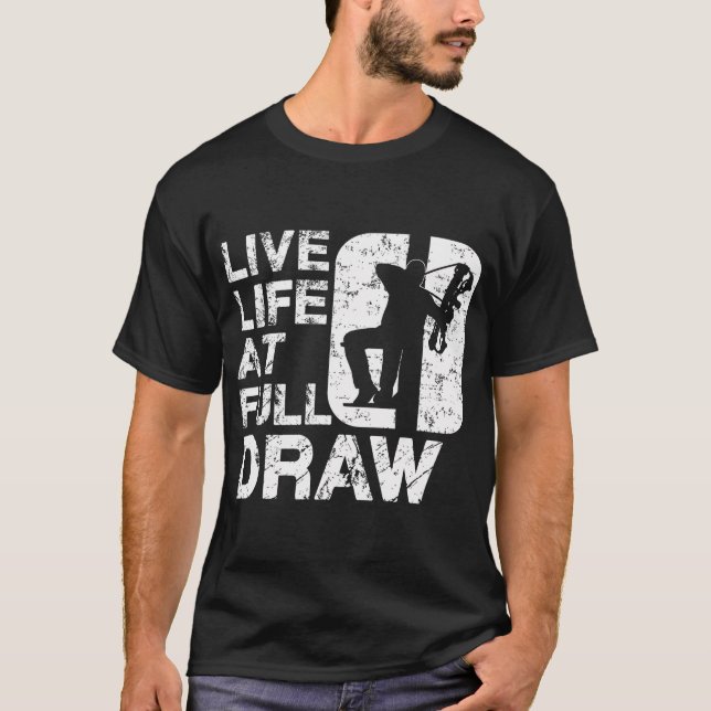 T-shirt Vie À Pleine Tirage (Devant)