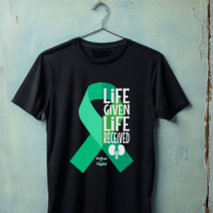 T-shirt Vie à vie reçue transplantation rénale