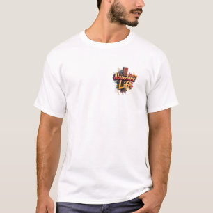 T-shirt Vie abondante : Rugged Cross Edition