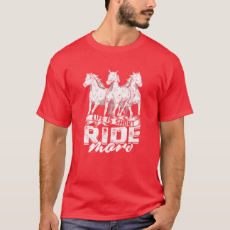T-shirt Vie courte plus Cheval