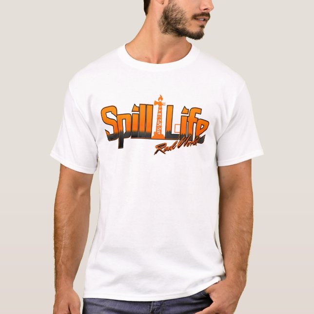 T-shirt Vie de déversement (Devant)