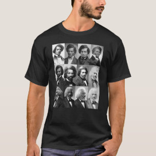 T-shirt Vie De Frederick Douglass Vintage Histoire Noire