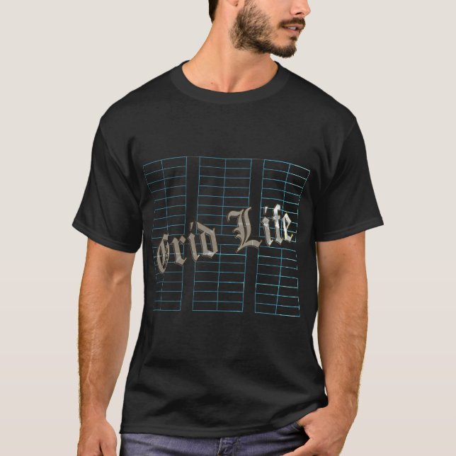 T-shirt Vie de grille (Devant)