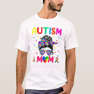 T-shirt Vie de maman sensibilisée à l'autisme