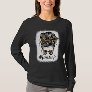 T-shirt Vie de mât classique avec des nuances de Motif léo