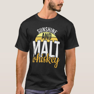 T-shirt Vie de Whisky Cool Sunshine et Whisky de Malt