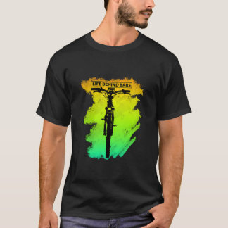T-shirt Vie Derrière Les Bars Idée Cadeau Pour Mountain Bm